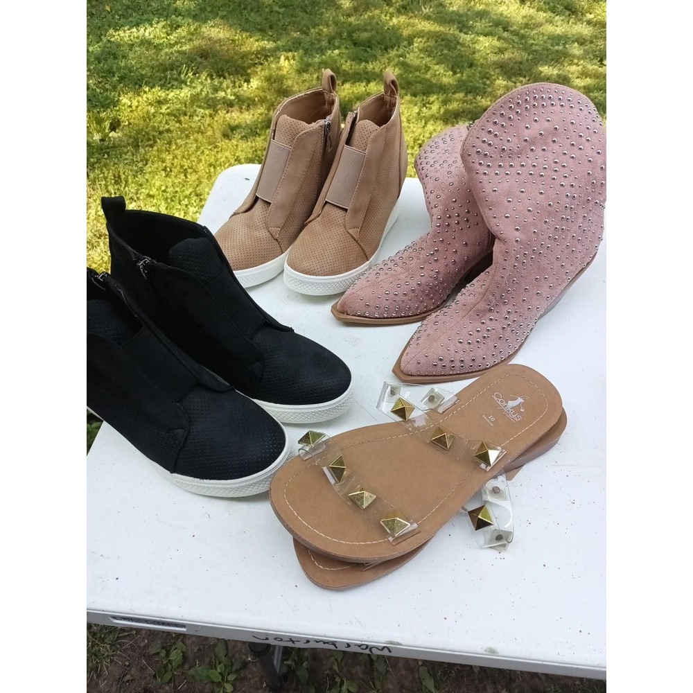 NWT Boutique Shoe Reseller Lot | Corkys + CCOCCI | 4 Pairs Mixed Sizes